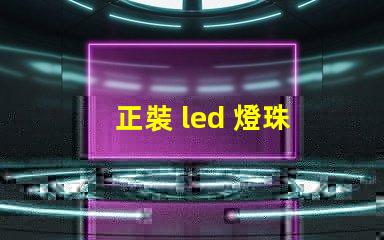 正裝 led 燈珠